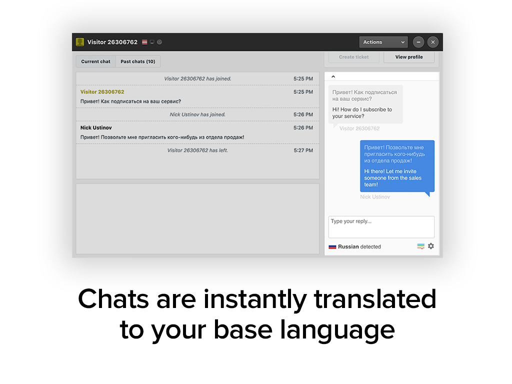 Lokalise for Zendesk Chat App Integration with Zendesk Chat